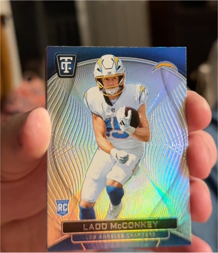 2024 Panini Totally Certified #154 Ladd McConkey — front