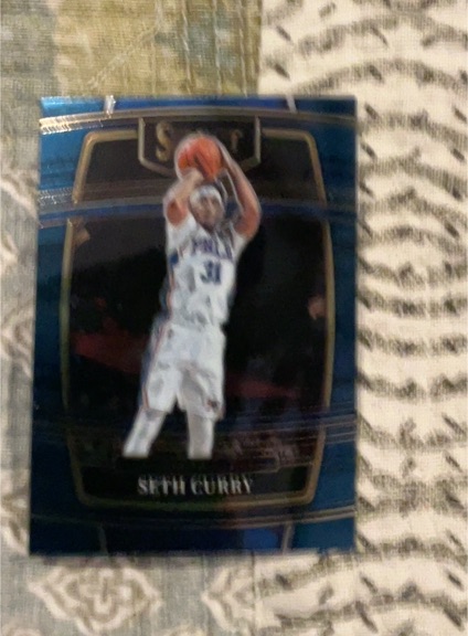 2021-22 Panini Select #84 Seth Curry — front