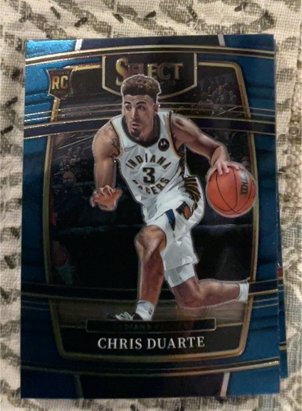 2021-22 Panini Select #41 Chris Duarte — front