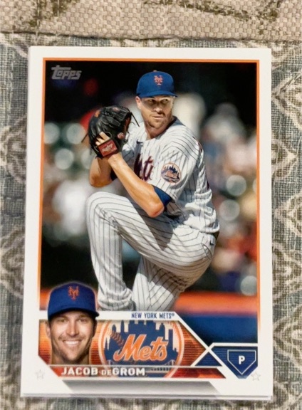 2023 Topps Series 1 #48 Jacob deGrom — front