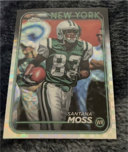 2024 Topps Chrome #148 Santana Moss — front