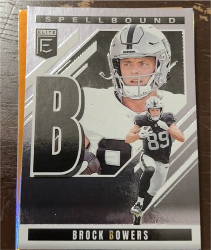 2025 Panini Donruss Elite Spellbound #20 Brock Bowers — front