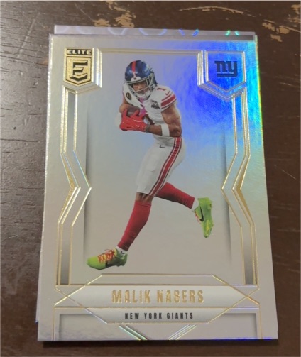 2025 Panini Donruss Elite #5 Malik Nabers — front