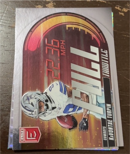 2025 Panini Donruss Elite Full Throttle #Kavonte Turpin — front