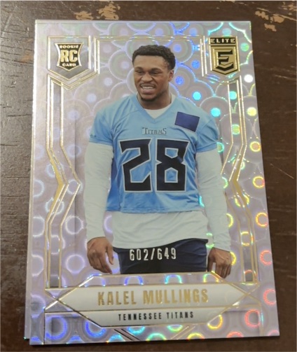 2025 Donruss Elite #146 Kalel Mullings — front