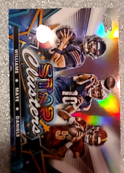 2024 Topps Cosmic Chrome Star Clusters #SCL-1 Williams Maye Daniels — front