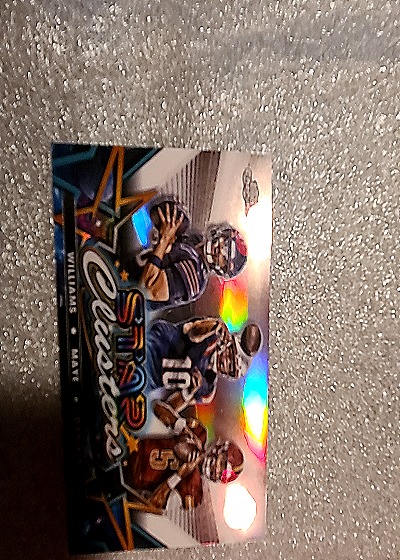 2024 Topps Chrome Cosmic Star Clusters #SCL1-1 Caleb Williams Jayden Daniels Drake Maye — front