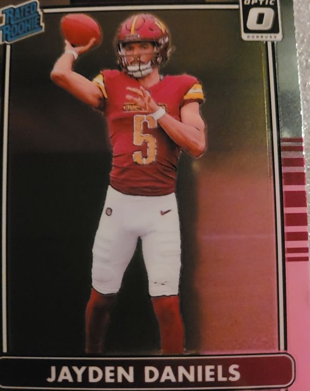 2024 Donruss Optic #2 Jayden Daniels — front