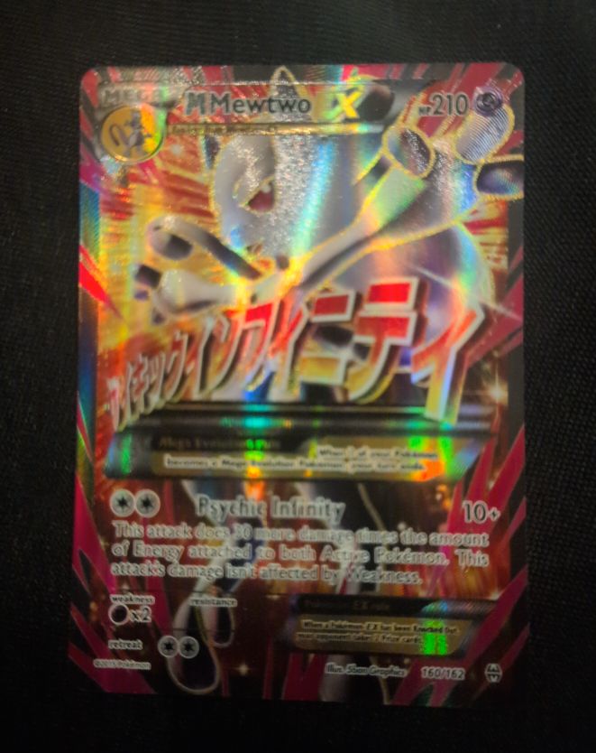 2015 Pokémon TCG Breakthrough #160 M Mewtwo EX — front