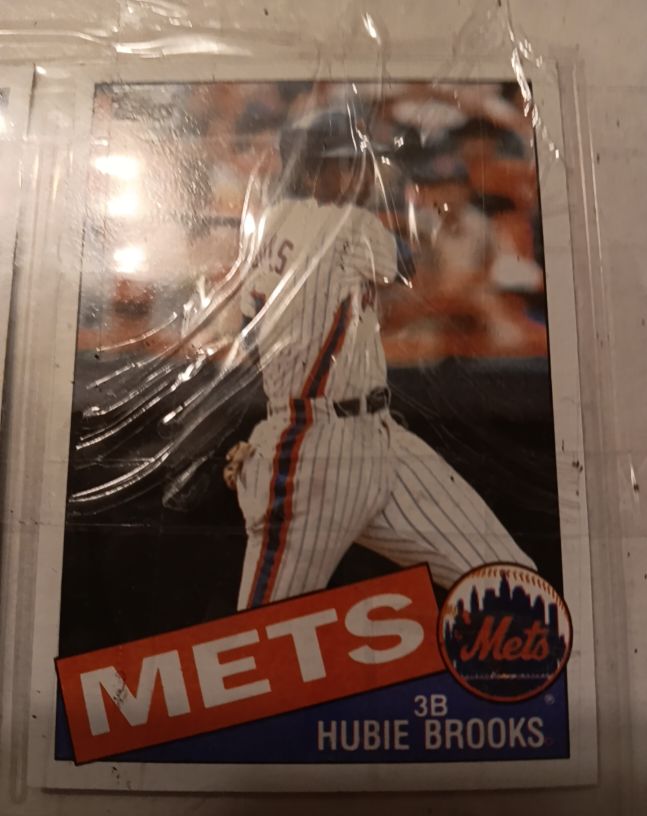 1985 Topps #363 Hubie Brooks — front