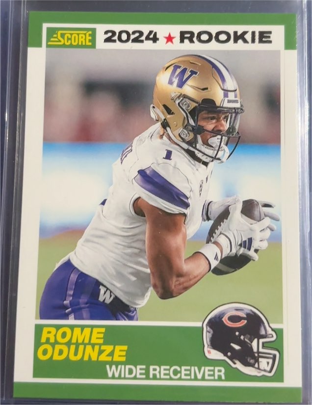 2024 Score #6 Rome Odunze — front