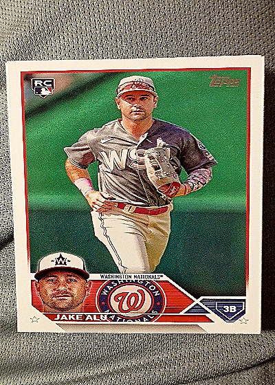 2023 Topps Update #US25 Jake Alu — front