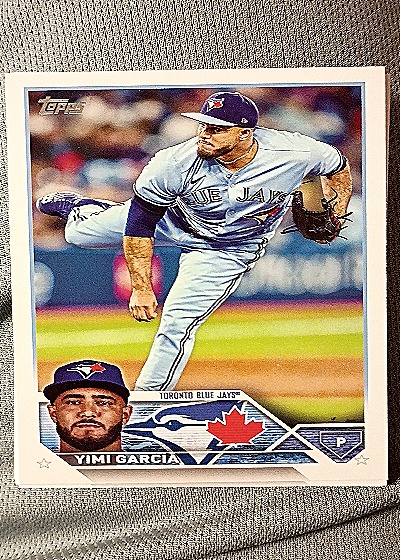 2023 Topps Update #US235 Yimi Garcia — front
