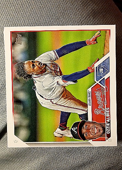 2023 Topps Series 1 #81 Ozzie Albies — front