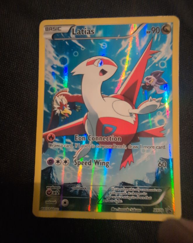 2013 Pokémon XY Black Star Promo #XY78 Latias — front