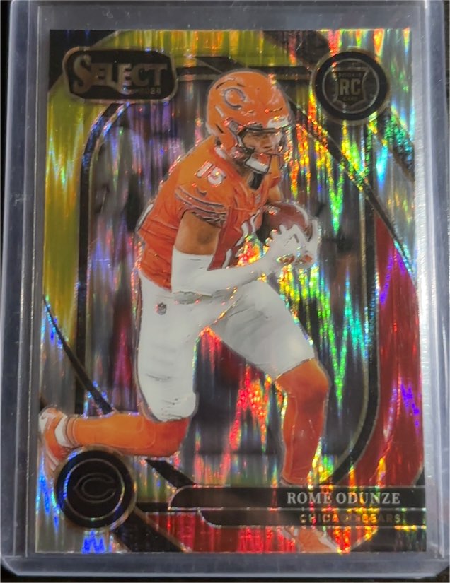 2024 Panini Select Club Level #236 Rome Odunze — front