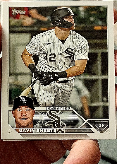 2023 Topps Series 1 #132 Gavin Sheets — front