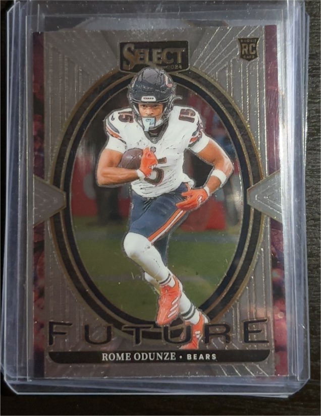 2024 Panini Select #22 Rome Odunze Select Future — front