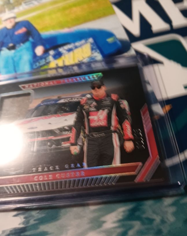 2022 Panini Prizm Racing Track Grade #Cole Custer — front