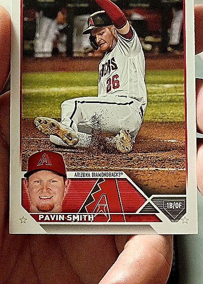 2023 Topps #312 Pavin Smith — front