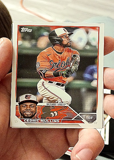 2023 Topps Series 1 #317 Cedric Mullins — front