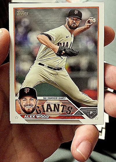 2023 Topps Series 1 #304 Alex Wood — front