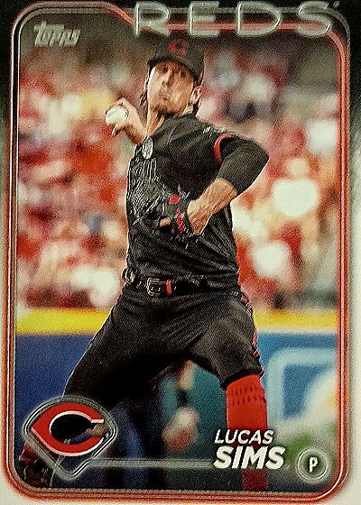 2024 Topps Series 2 #355 Lucas Sims — front