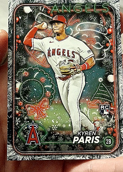 2024 Topps Holiday #H130 Kyren Paris — front