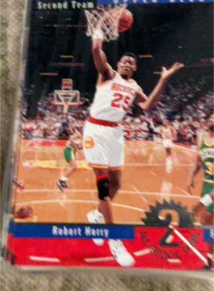1993-94 Upper Deck All-Rookie #AR7 Robert Horry — front