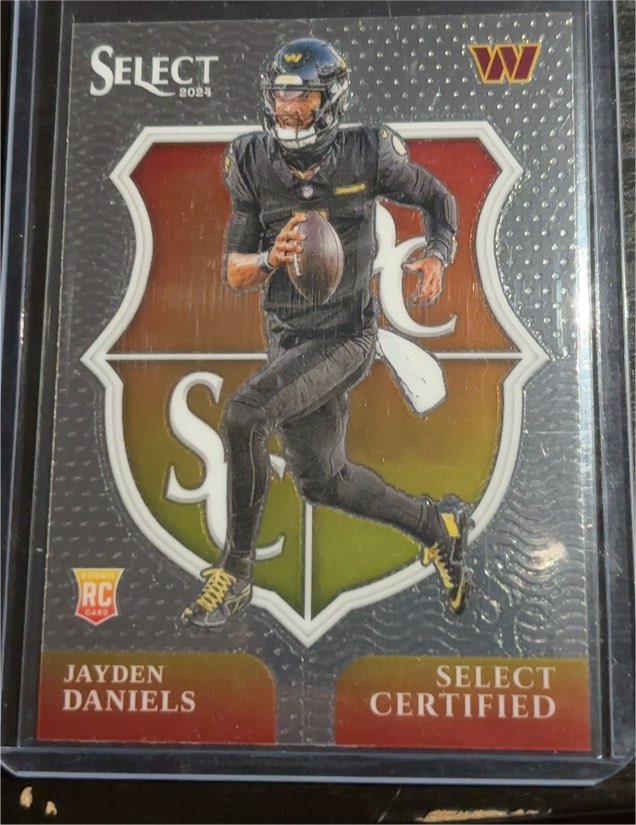 2024 Panini Select #2 Jayden Daniels Select Certified Rookies — front