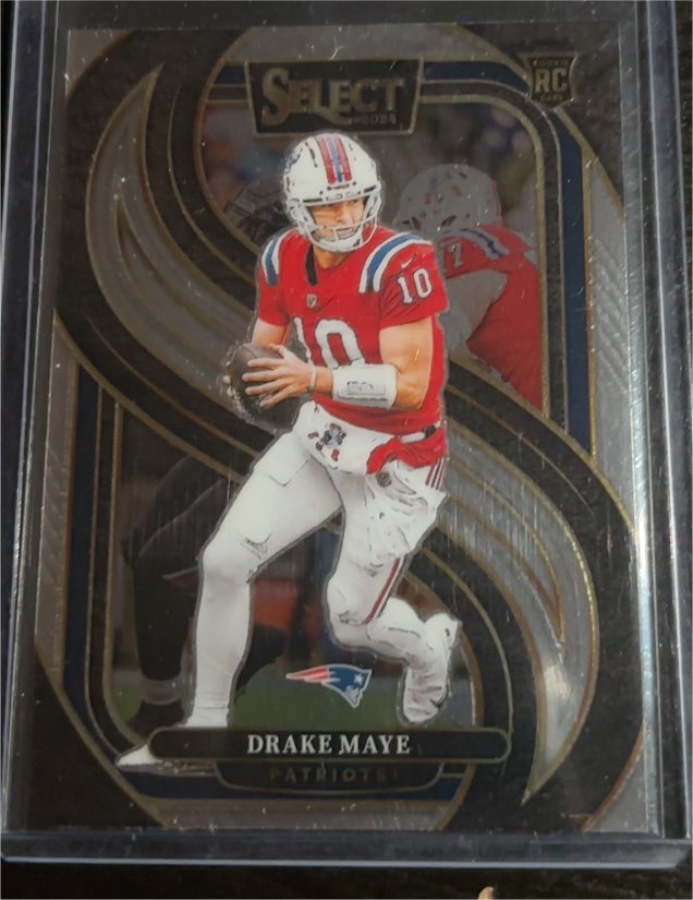 2024 Panini Select Premier Level #113 Drake Maye — front