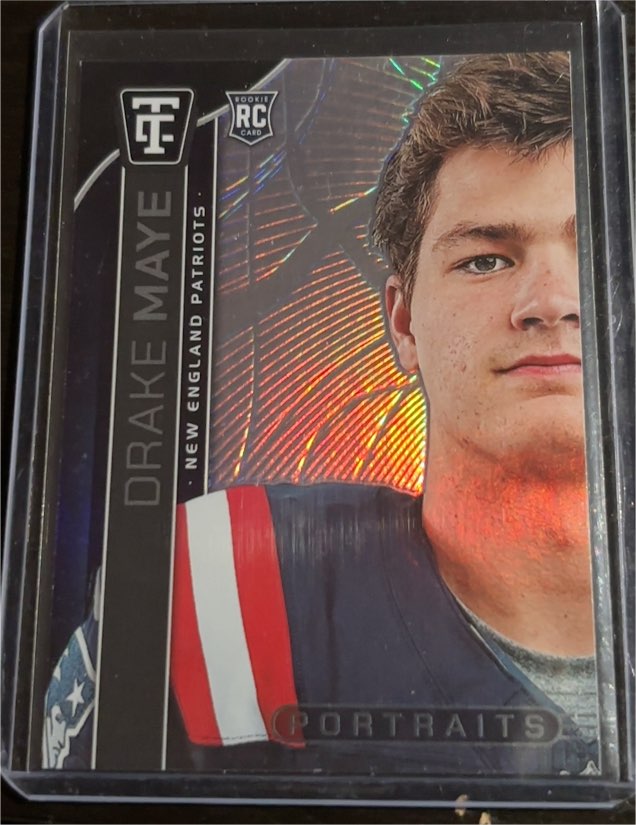 2024 Panini Totally Certified #3 Drake Maye — front