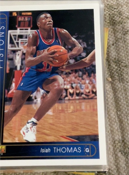 1993-94 Upper Deck #264 Isiah Thomas — front