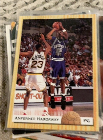 1993 Classic Draft Picks #2 Anfernee Hardaway — front