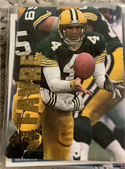 1993 Action Packed #16 Brett Favre — front