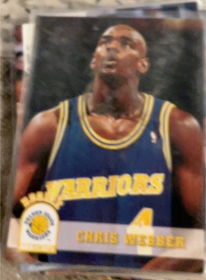 1994 Skybox #341 Chris Webber — front