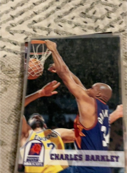 1993-94 Hoops #169 Charles Barkley Phoenix Suns — front