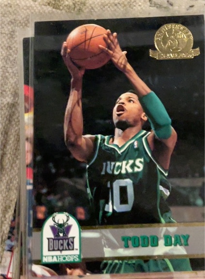1993-94 NBA Hoops #122 Todd Day — front