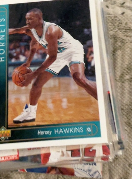 1993-94 Upper Deck #389 Hersey Hawkins — front