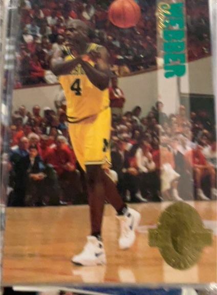 1993 Classic Four Sport #1 Chris Webber — front
