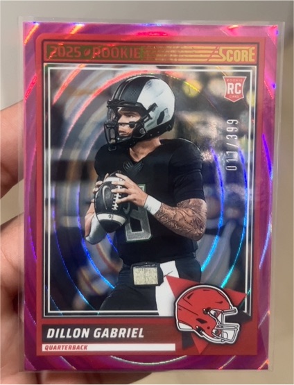 2025 Panini Score #41 Dillon Gabriel — front
