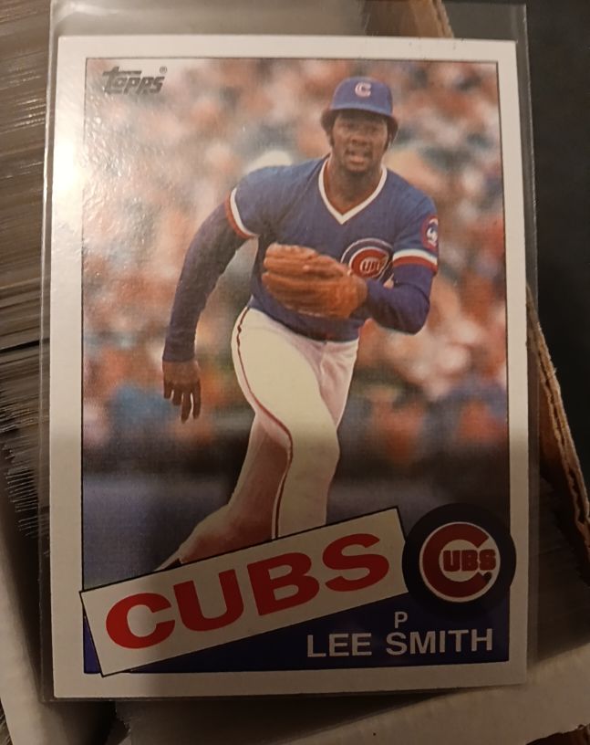 1985 Topps #511 Lee Smith — front