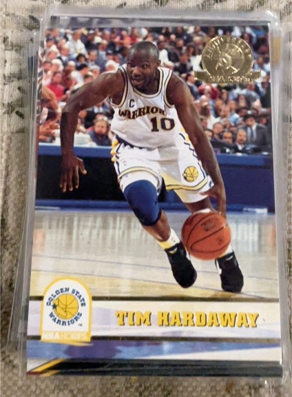 1993-94 Skybox NBA Hoops #69 Tim Hardaway Golden State Warriors — front