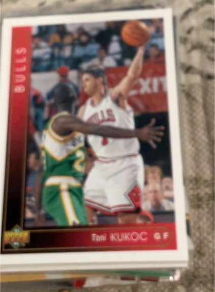 1993-94 Upper Deck #299 Toni Kukoc — front