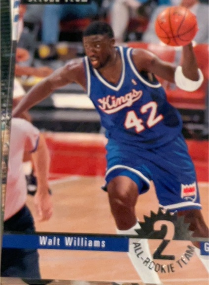 1993-94 Upper Deck #AR6 Walt Williams All-Rookie — front