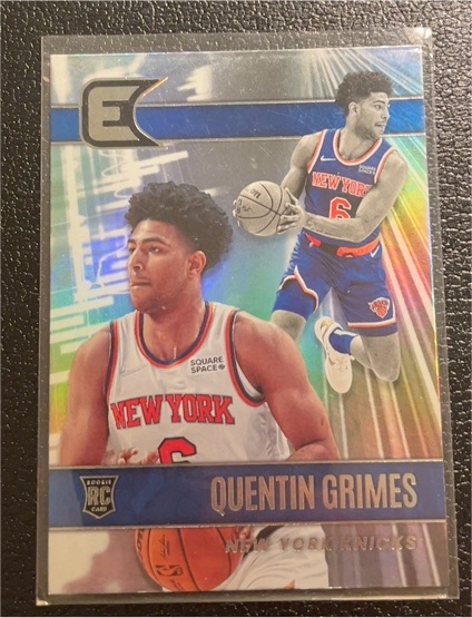 2021-22 Panini Chronicles Essentials #322 Quentin Grimes — front