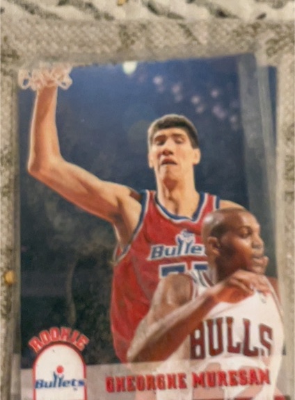1993-94 Fleer Jam Session #1 Gheorghe Muresan — front