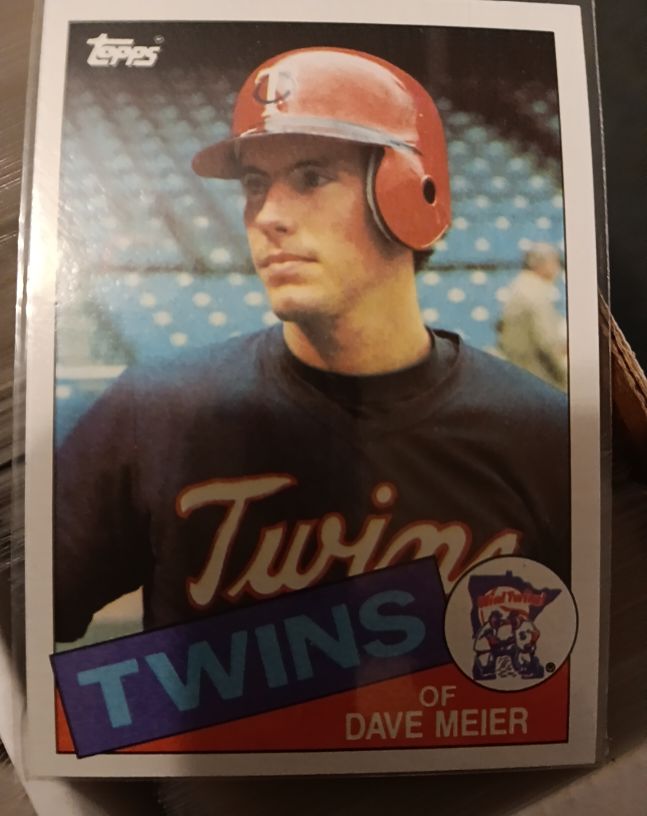 1985 Topps #356 Dave Meier — front