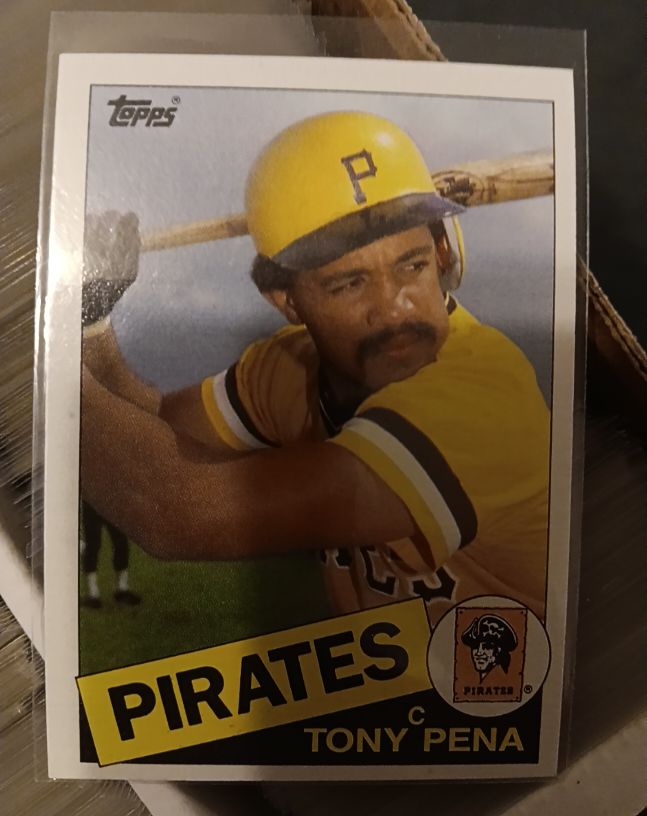 1985 Topps #358 Tony Pena — front