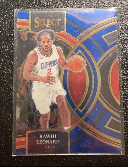 2023-24 Panini Select #177 Kawhi Leonard — front